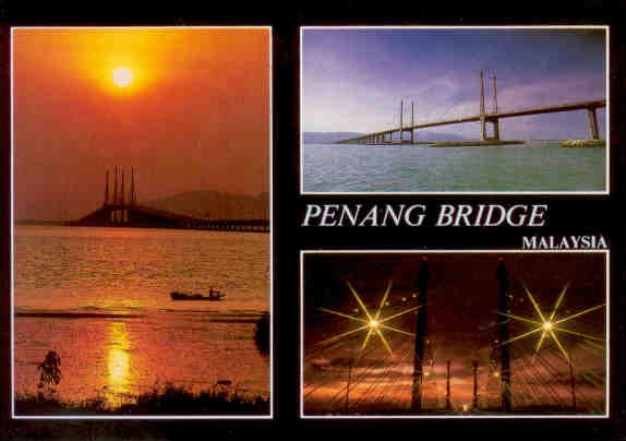 Penang Bridge, multiple views