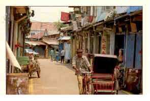 Melaka, street scene