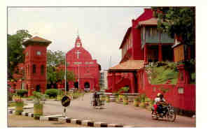 Malacca, Stadthuys and Christ Church