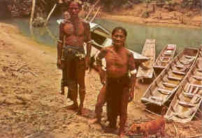 Sarawak, male subjects of the Sea Dayak