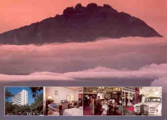 Mt. Kinabalu and Kota Kinabalu Shangri-La Hotel