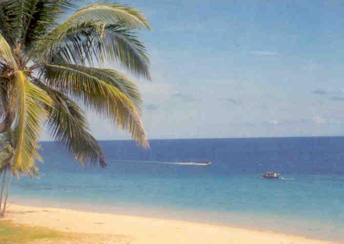 Tioman Island, quiet and serene beach