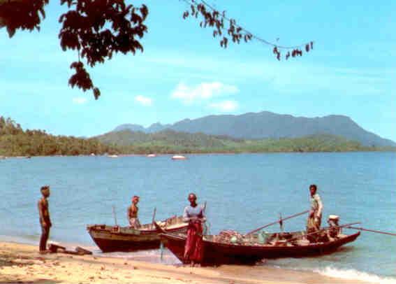 Penang, fishermen