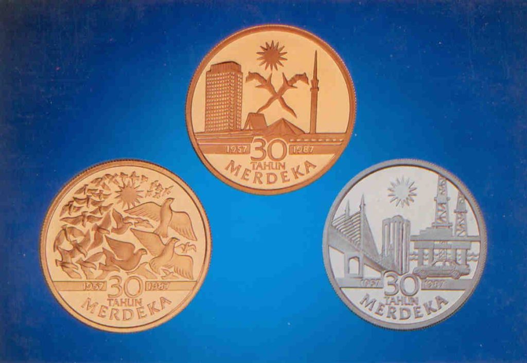 30th Anniversary coins (Malaysia)