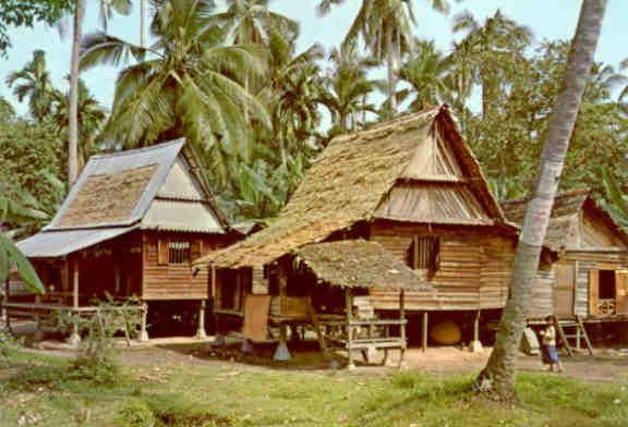 Malacca, Malay kampong house