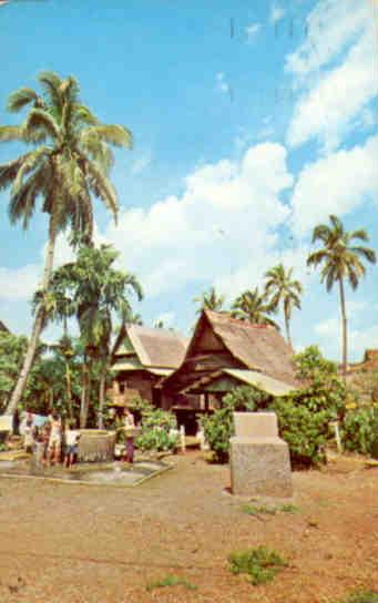 Malacca, Malay kampong house