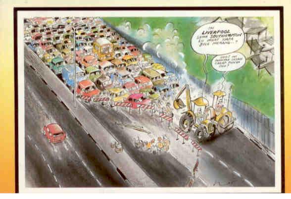 Cartoonist Lat, Roadworks