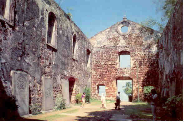 Malacca, St. Paul’s Church interior