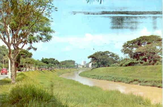 Kuala Lumpur, Klang River off Lornie Road