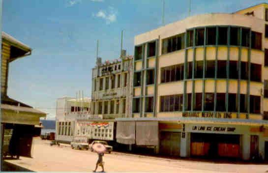 Lahat Datu, modern buildings