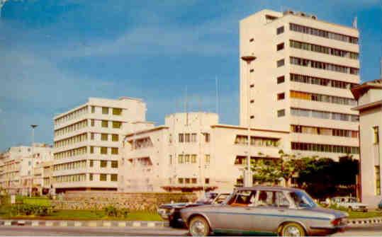 Sandakan, city area