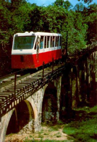 Penang Hill, view of the Hill Railway