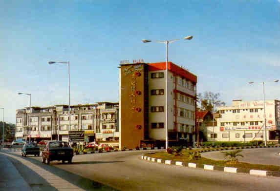 Johore Bahru, a busy street