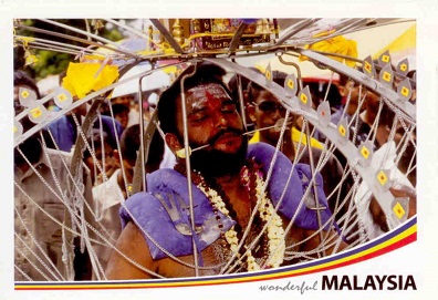 Thaipusam participant