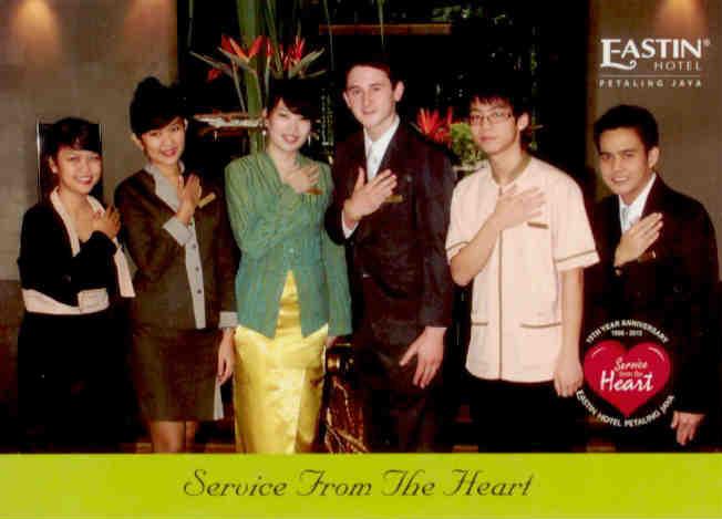 Petaling Jaya, Eastin Hotel, Service From The Heart