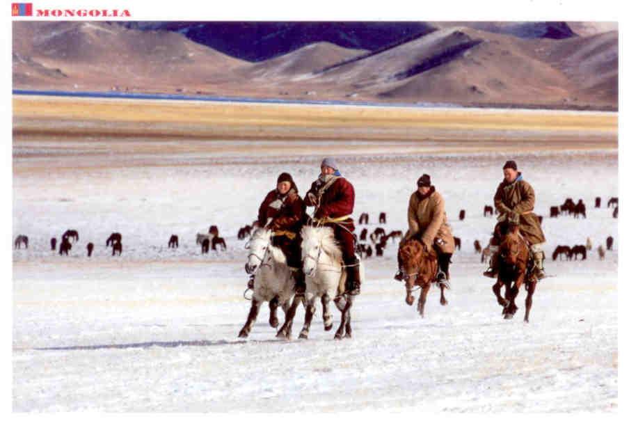 Greatings (sic) from Mongolia – The Mongolian winter