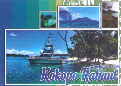 Greetings from Kokopo Rabaul – multiple views
