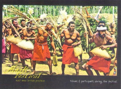 East New Britain Province, Mask Festival, tubuans and participants