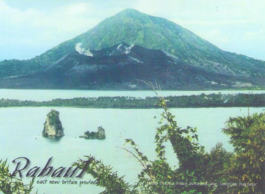 Rabaul, from Burma Road