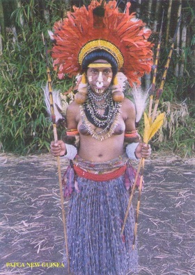 Traditional Dancer from Eastern Highlands Province