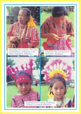 Bukidnon, Talaandig ladies and girls