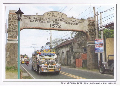 Batangas, Taal Arch Marker