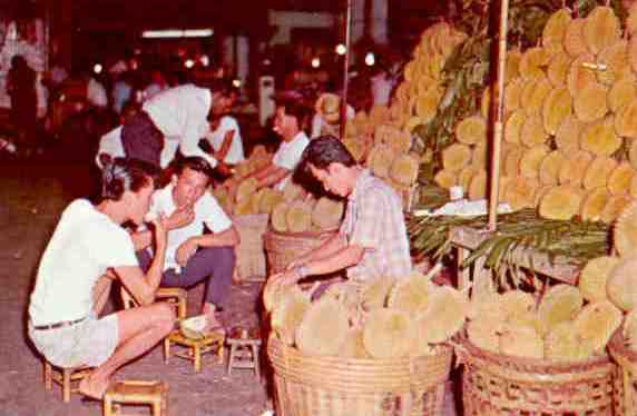 Durian stall