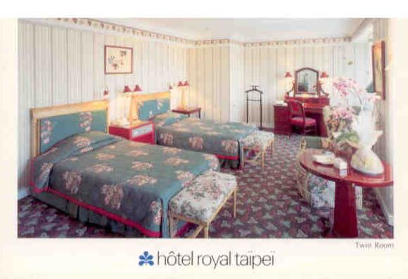 Taipei, Hotel Royal, Twin Room