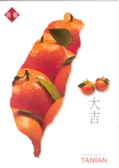 Blessing from Taiwan, citrus fruit