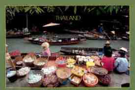 Bangkok, floating market