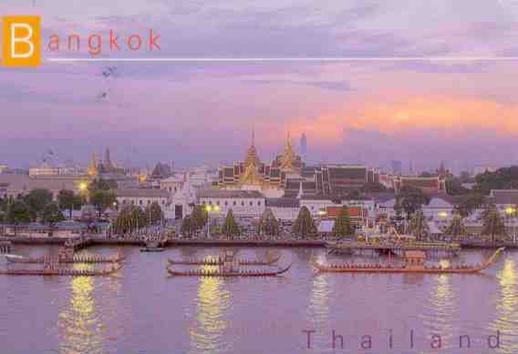 Bangkok, royal barges