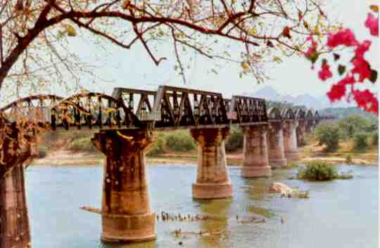 Kanchanaburi, Dead Railway Bridge (Thailand)