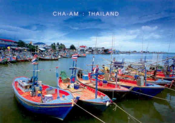 Cha-Am, Phetchaburi, fishing fleet