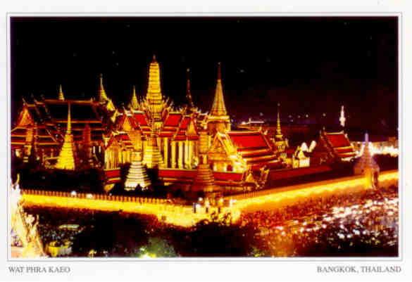 Bangkok, Wat Phra Kaeo (Temple of the Emerald Buddha)