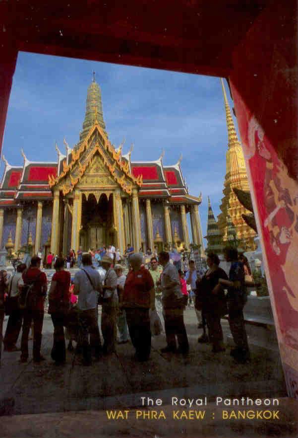 Wat Phra Kaew, The Royal Pantheon, Bangkok (Thailand)