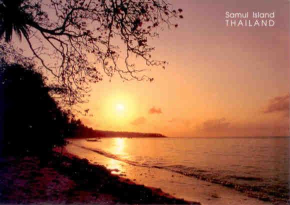 Samui Island, Lamai Beach, sunrise