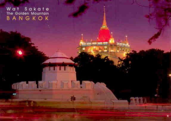 Bangkok, Wat Sakate, The Golden Mountain