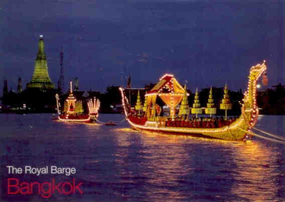 Bangkok, The Royal Barge Suphannahong