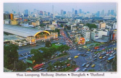 Bangkok, Hua Lampong Railway Station