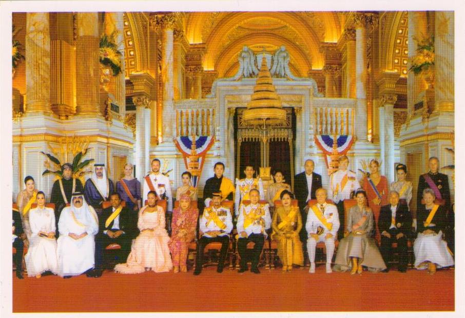 Royal family group, further view (Thailand)