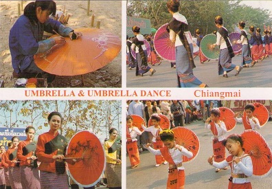 Chiangmai, Umbrella & Umbrella Dance