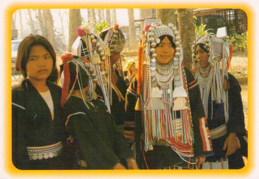 Akha Hill Tribe, Northern Thailand