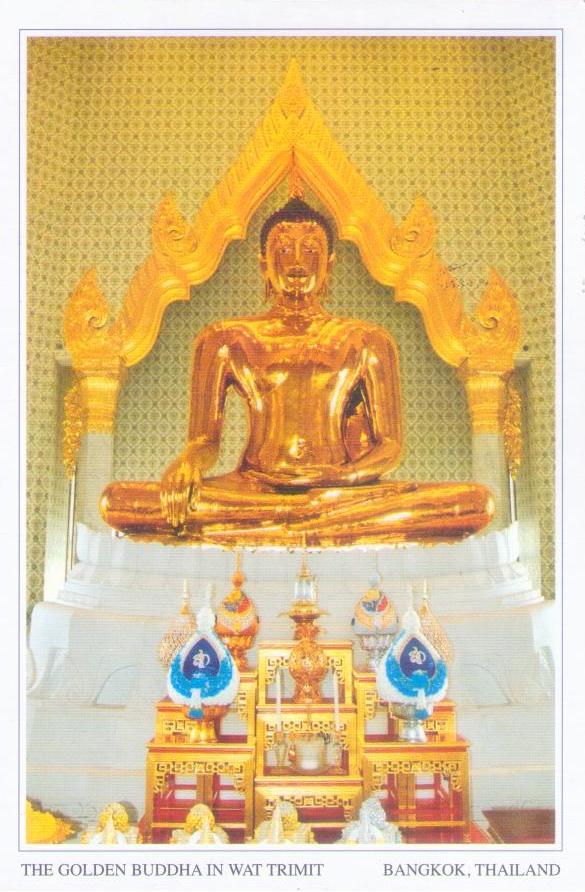 Bangkok, the Golden Buddha in Wat Trimit