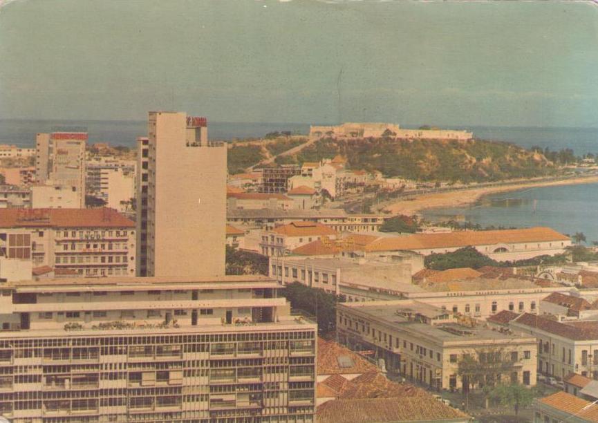 Luanda, buildings in city centre