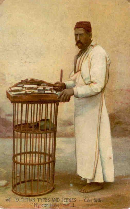 Egyptian Types and Scenes – Cake Seller