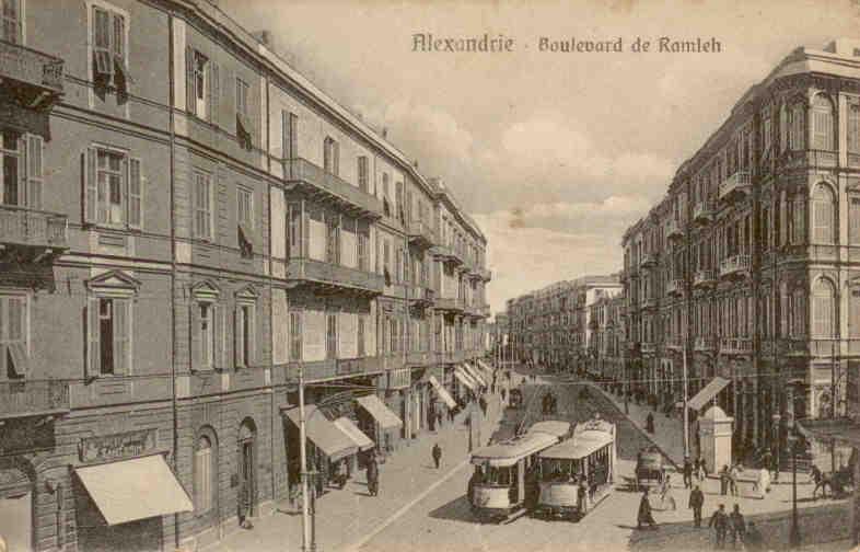 Alexandrie – Boulevard de Ramleh