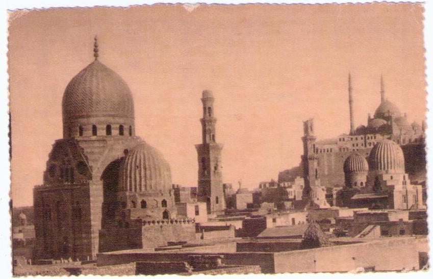 Cairo, The Mamelouk Tombs and Citadel