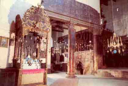 Bethlehem, entrance to Holy Manger