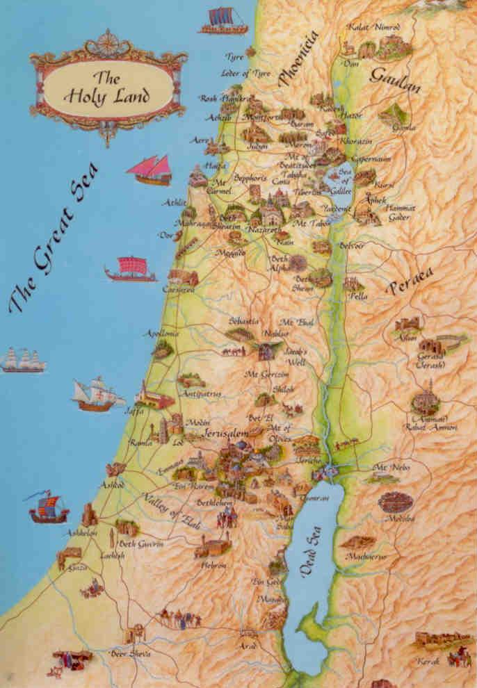 The Holy Land (map)