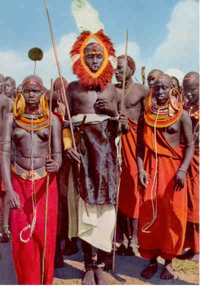 Masai dancers